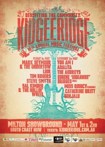 kidge festival poster